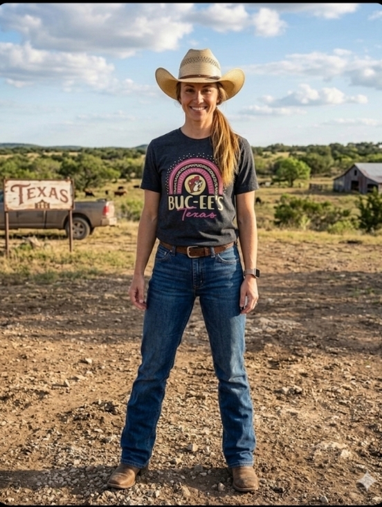 BUC-EE'S Tops - #47 - NWOT Buc-ee's Grey T Shirt - Med